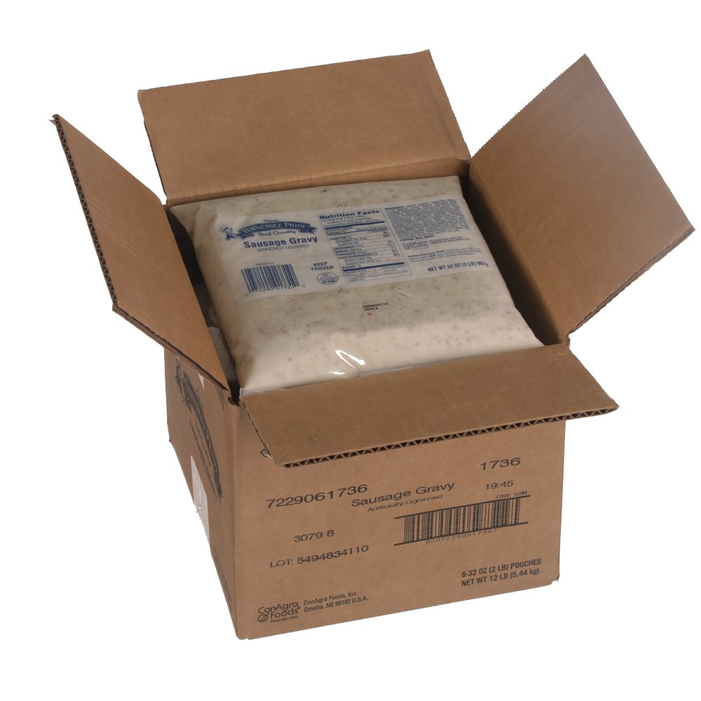 Odoms Tennessee Pride Sausage Gravy, 6/32 oz. Conagra Foodservice
