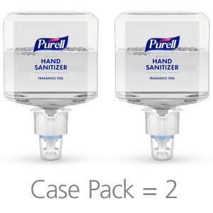 Gojo, PURELL Advanced Gentle & Free Hand Sanitizer Foam, PURELL® ES4 Push-Style Hand Sanitizer Dispenser 800 mL Cartridge