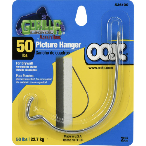 OOK Monkey and Gorilla Hooks Specialty Picture Hangers Picture