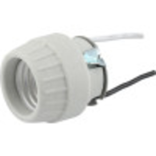 Screw Front Porcelain Socket