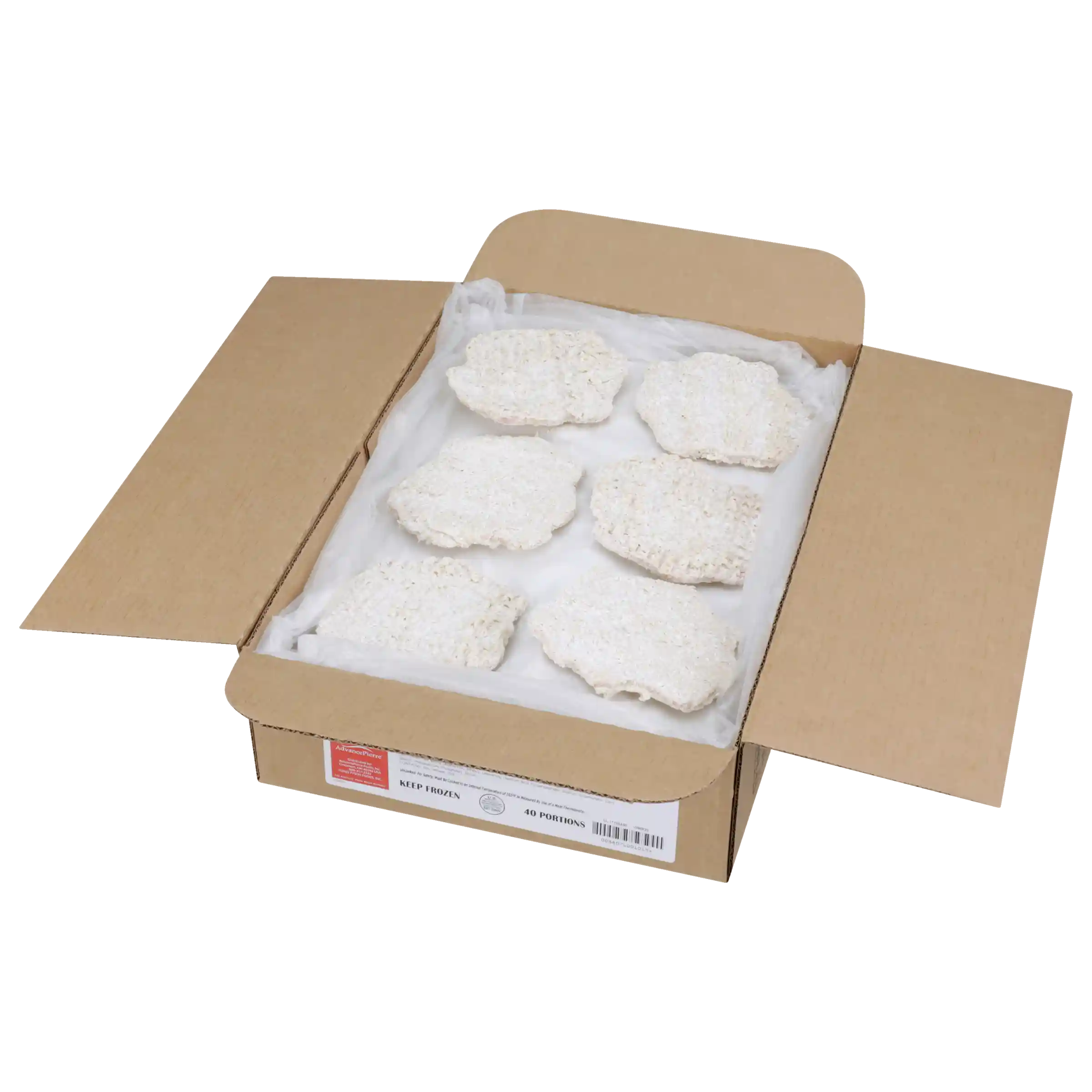 AdvancePierre™ Red Label Raw Breaded Western Style Beef Patty Fritters, 4 oz_image_4