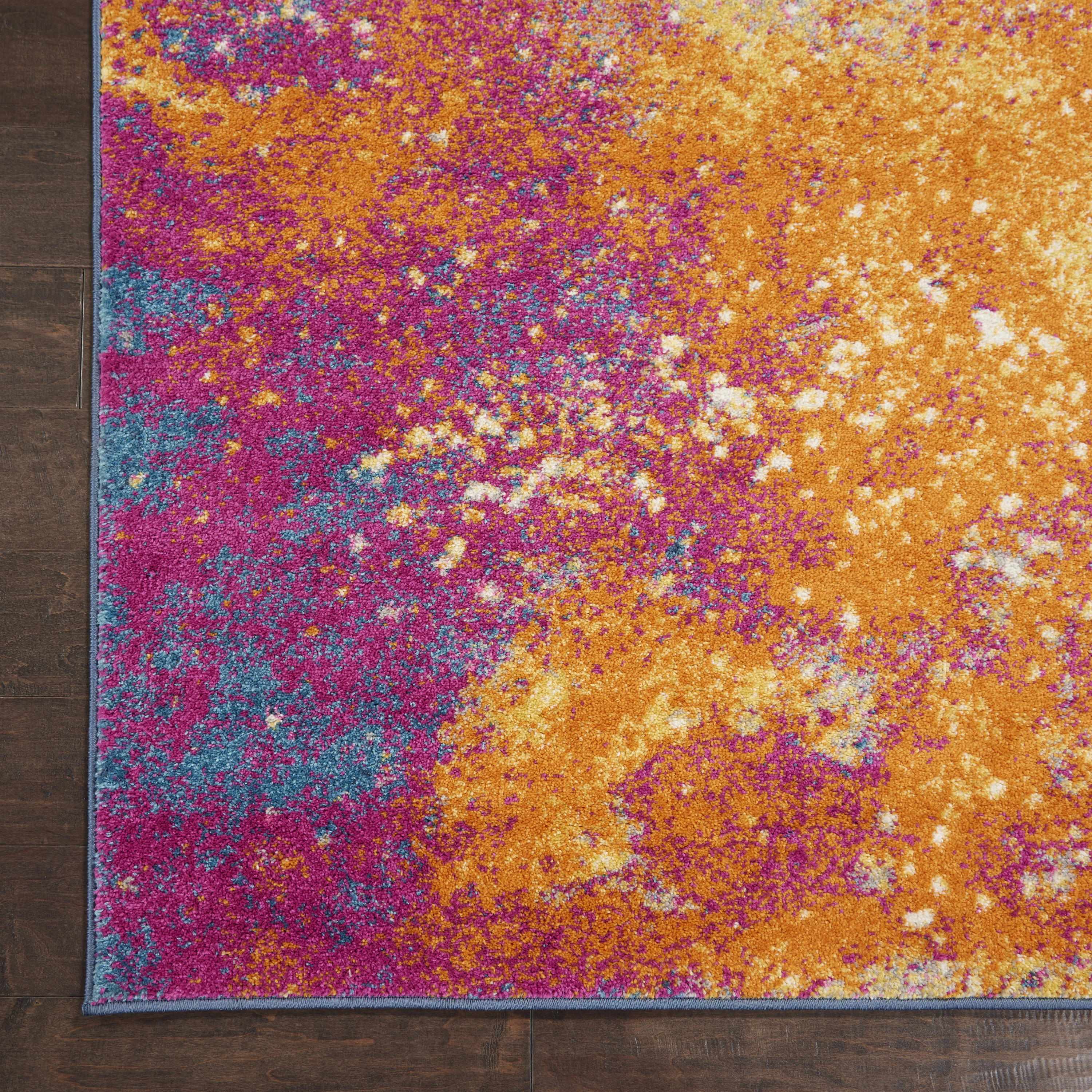 Nourison Passion 2'2" x 10' Sunburst Modern Indoor Rug
