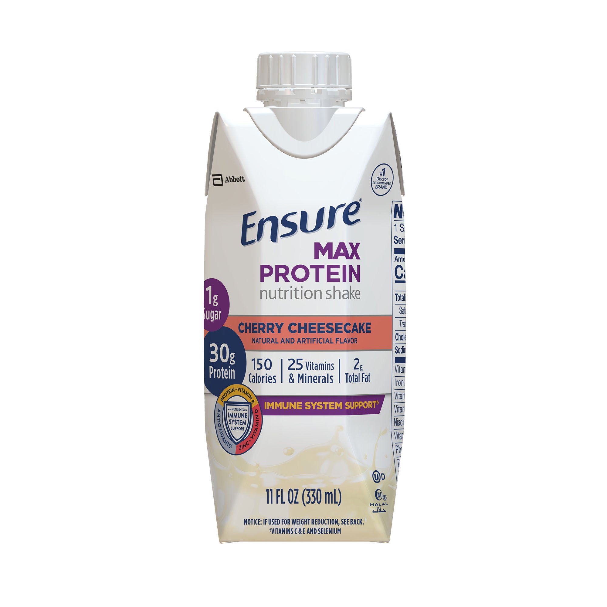 Abbott Nutrition ENSURE, MAX PROTEIN RTD CHERRYCHEESECAKE 11OZ (12/CS)