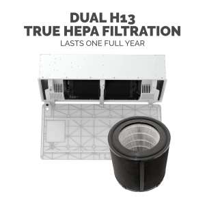 Fellowes, Array™, AR2 Air Purifier, Ceiling Mounted, Hardwired