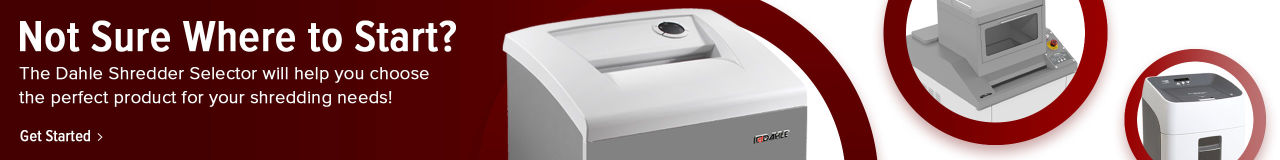 Dahle paper shredders are your best line of defense in preventing unauthorized access to secure information.