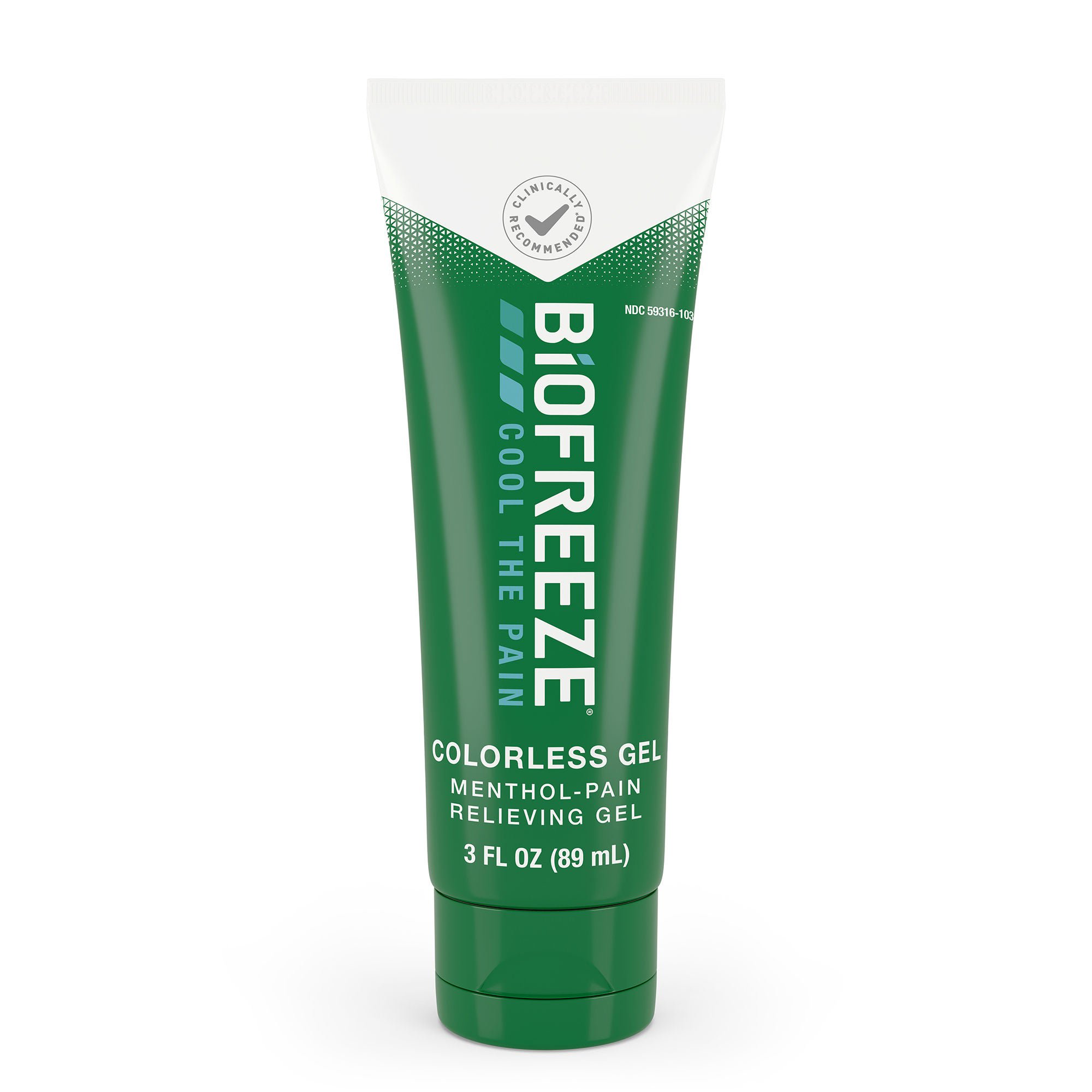 Biofreeze Menthol Pain Relieving Colorless Gel