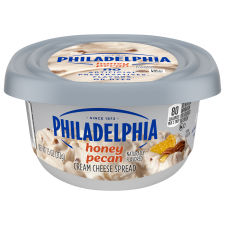 Philadelphia Honey Pecan Cream Cheese Spread, 7.5 oz Tub