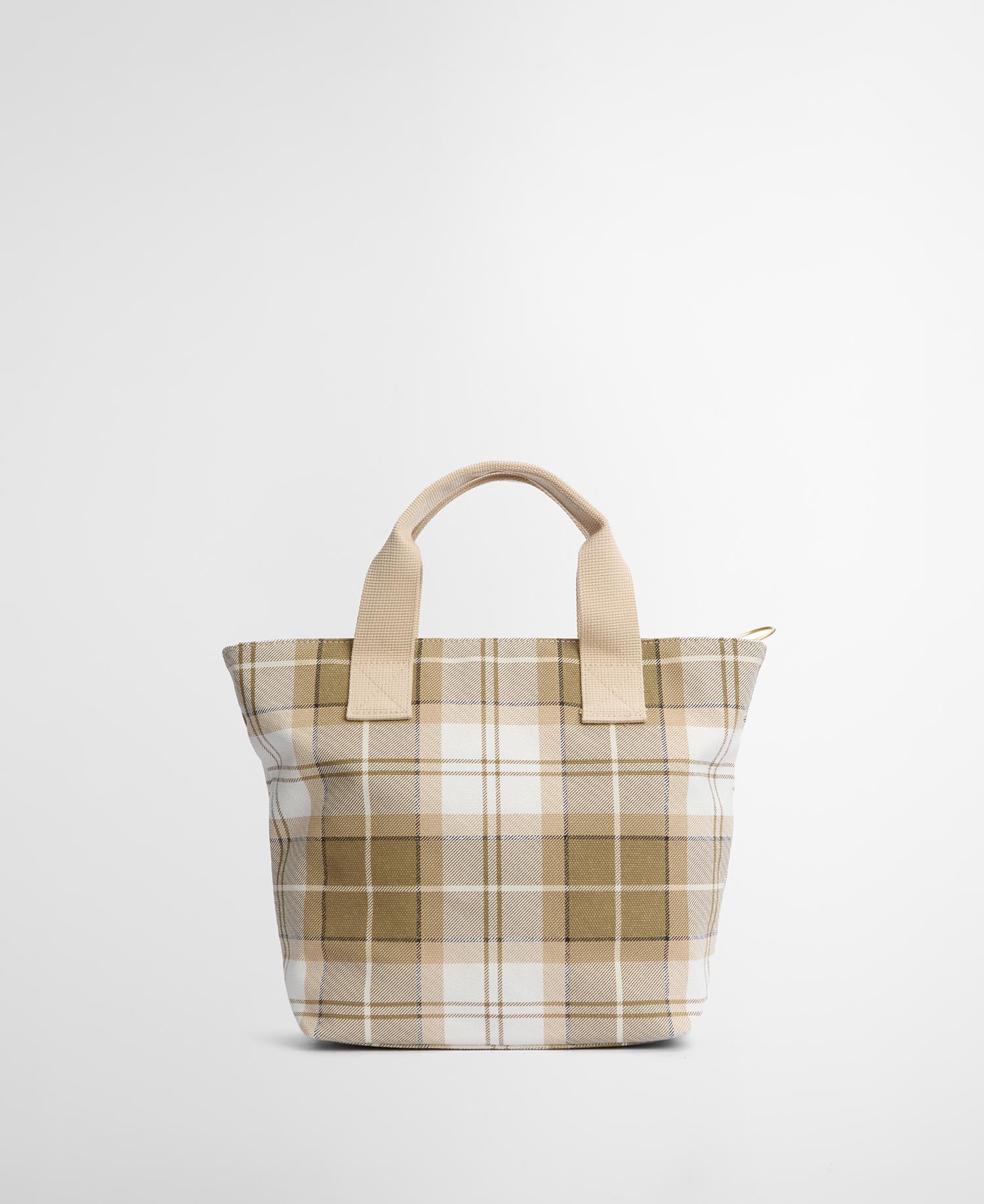 Borsa tote Maisy in tartan image number 1