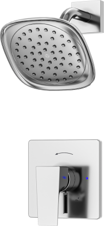 Verity HydroMersion VersaFlex Integral Diverter Shower Trim for Test Cap Valve