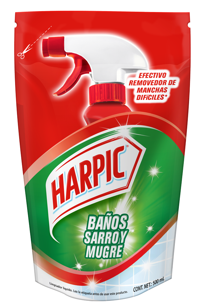 Harpic® Baños Sarro Y Mugre Doypack 500 Ml