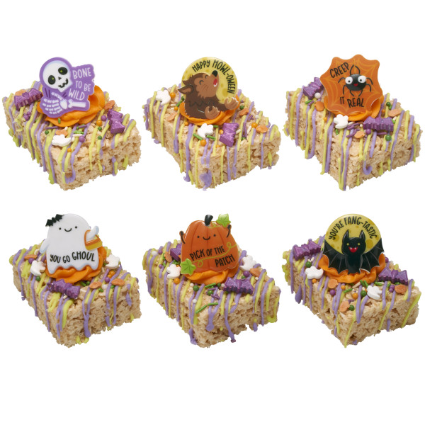 Punny Monster Friends Cupcake Rings