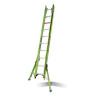 HyperLite SumoStance Extension Ladder (Includes: Cable Hook Pole Strap & Claw) Fiberglass 20 ft. Type IA-300 lbs. Rated