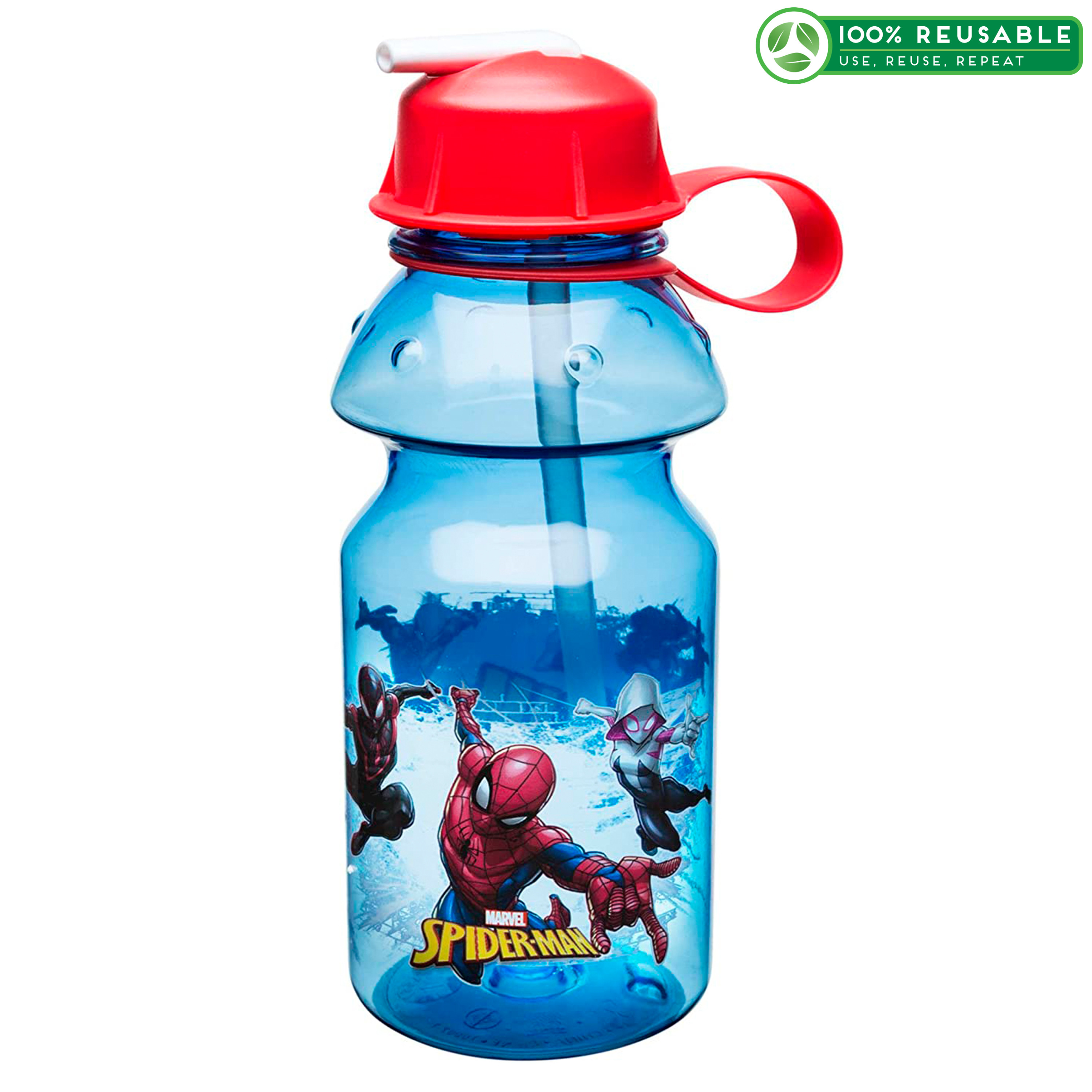 Marvel Comics 14 ounce Water Bottle, Spider-Man slideshow image 1 Marvel Comics 14 ounce Water Bottle, Spider-Man slideshow image 1