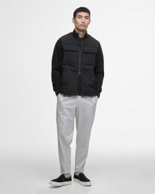 Ethan Quilted Sweatshirt Classic Black