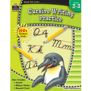 Ready-Set-Learn: práctica de escritura cursiva, grados 2-3