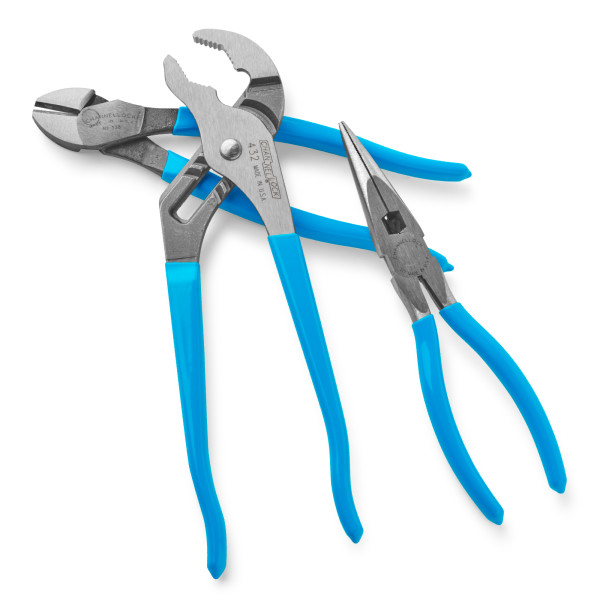 GS-23 3 Pc Plier Set: 432, 317, 338, Poly-Bagged