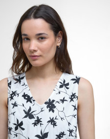 Abito midi con stampa Elina 
