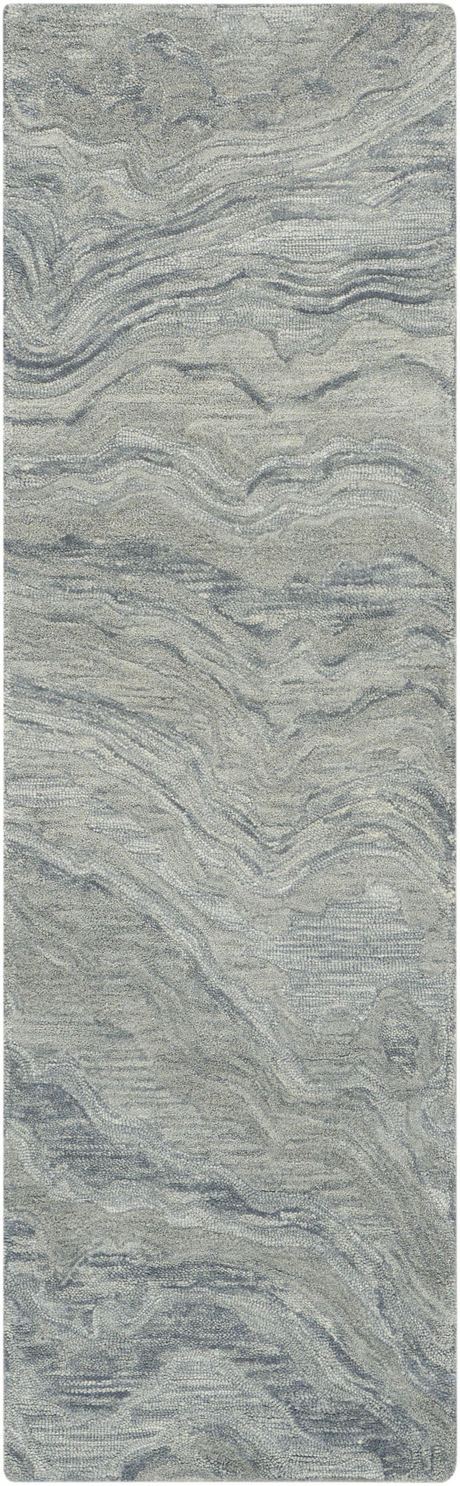 Nourison Graceful 2'3" x 7'6" Blue Modern Indoor Rug