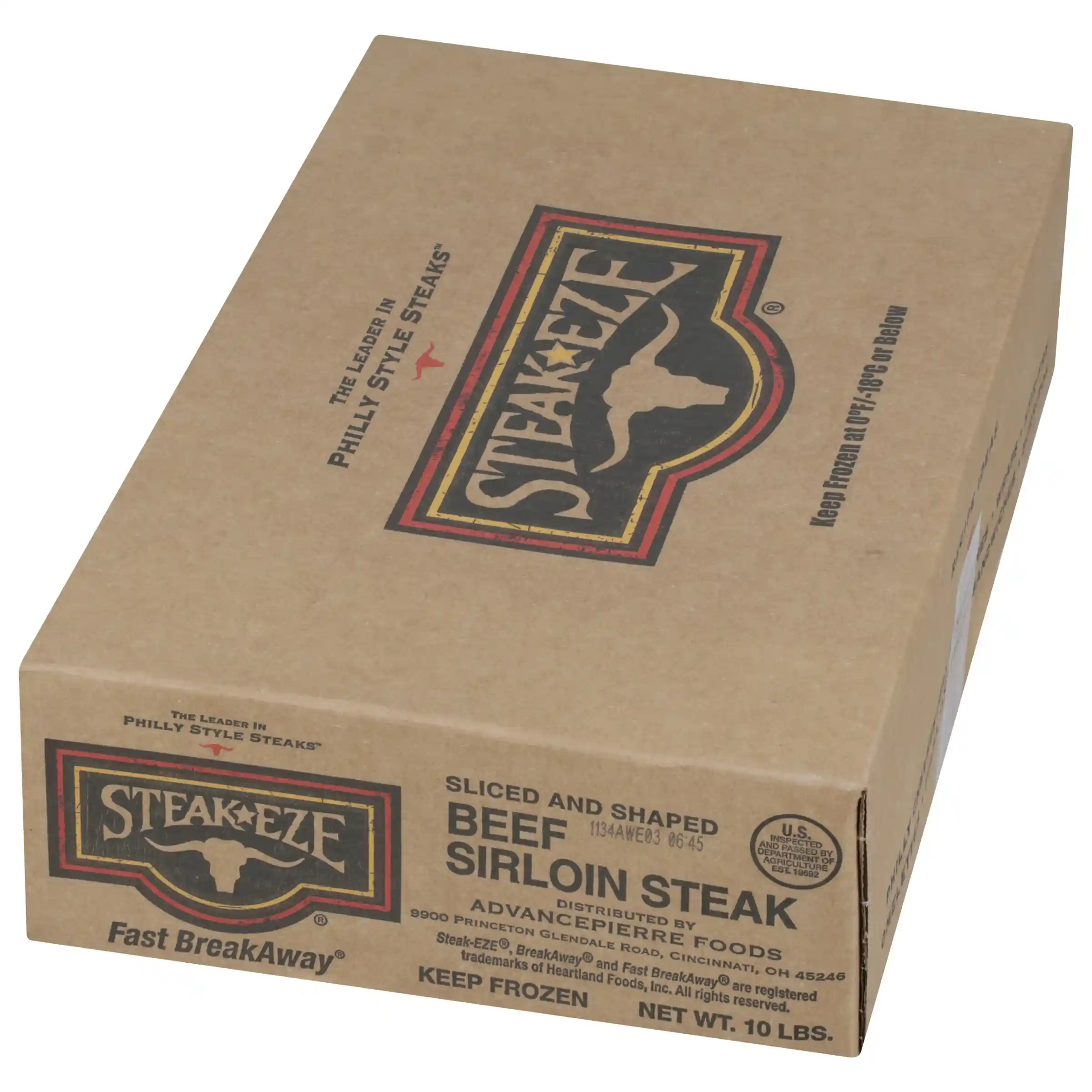 The Original Steak-EZE® Revolutionary Fast BreakAway® Sirloin Beef Flat Steak, Non Marinated, 6 oz_image_5