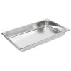 Full-size 2 ½-inch-deep Super Pan V® stainless steel steam table pan
