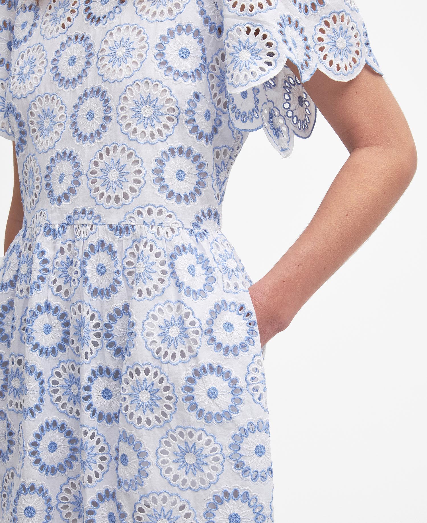 Juliette Broderie Midi Dress image number 4