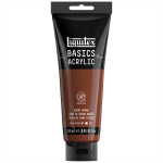 Liquitex BASICS Acrylic Paint 250 mL Tube Burnt Sienna