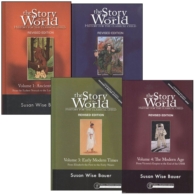 The Story Of The World Volume 1 Story of the World Volume 1-4 Set (hardcover)
