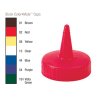 Traex® squeeze dispenser single-tip replacement cap in vista green