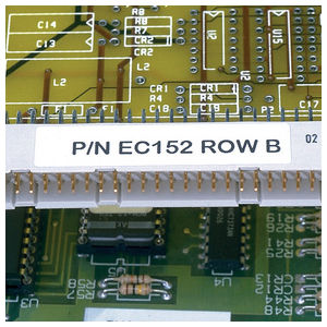 Pan-Code™, Laser/Ink Jet Component Label, Polyester, White, 11 L x 8.5 W in.