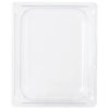 Half-size 2 ½-inch-deep Super Pan® clear low-temperature plastic pan
