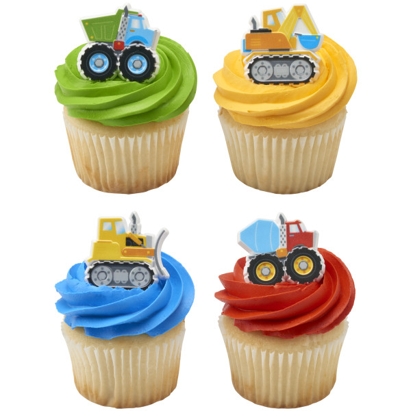 Construction Cupcake Rings