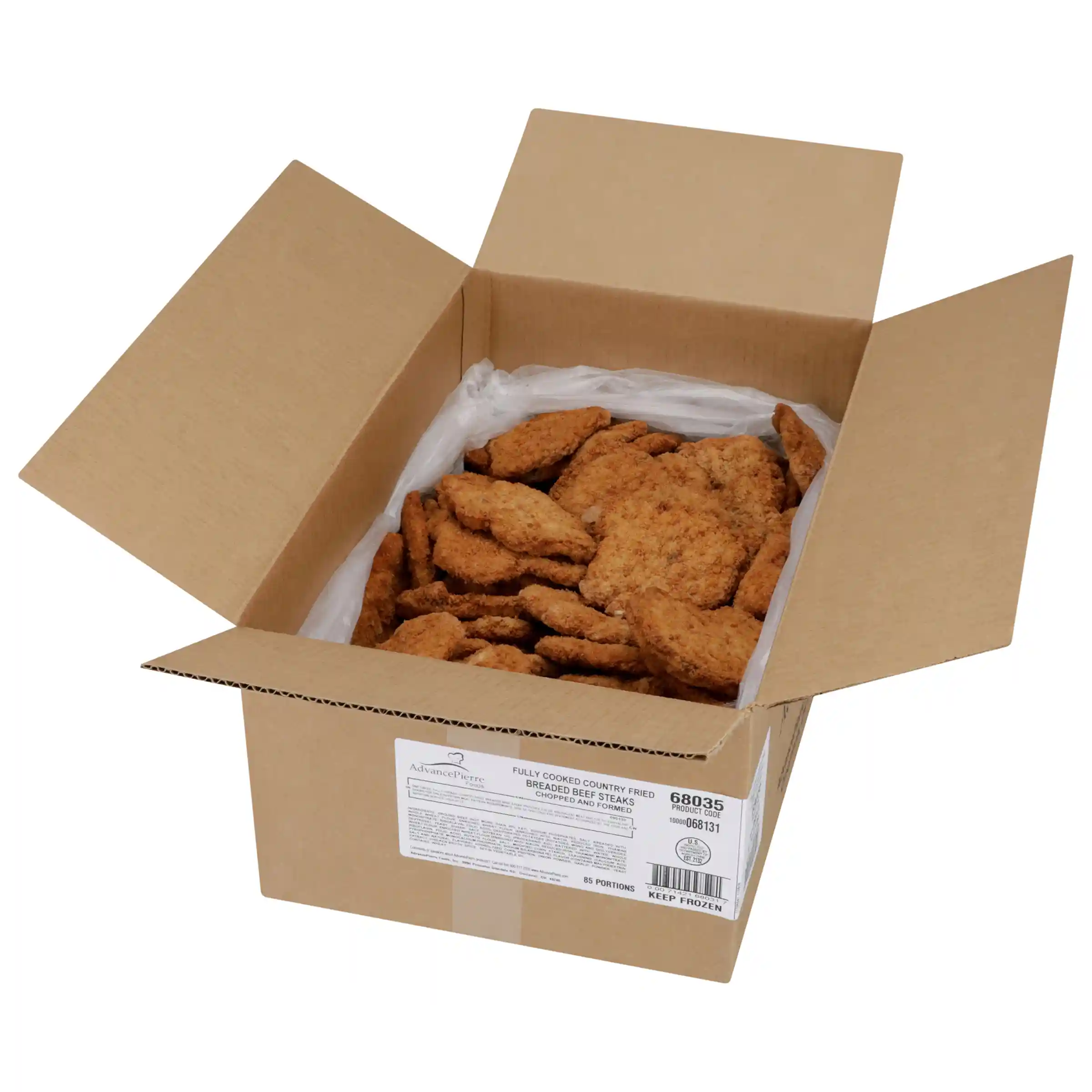 AdvancePierre™ Fully Cooked Breaded Country Fried Beef Steaks, 3.80 oz._image_4