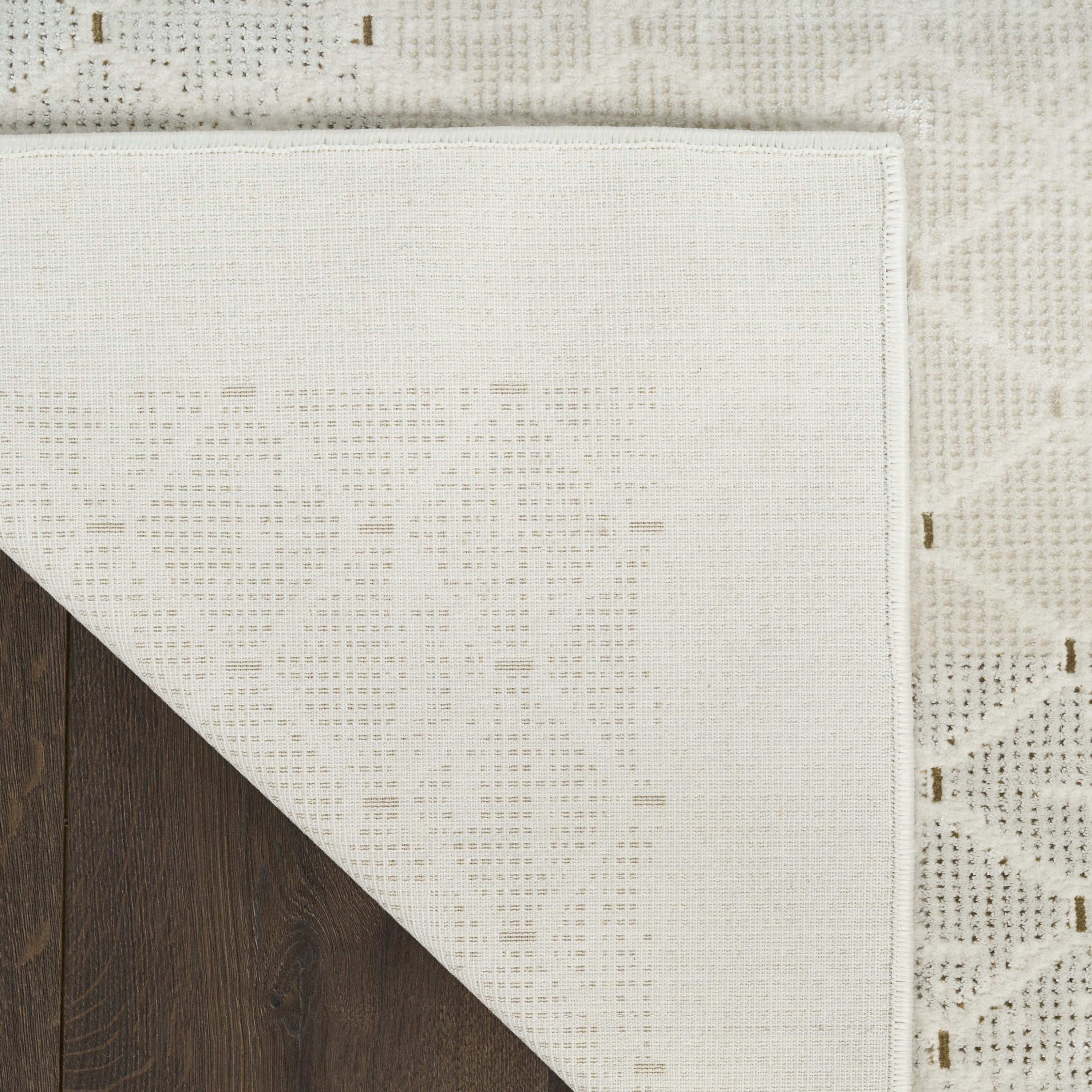 DKNY Grand Street 9' x 12' Ivory Modern Indoor Rug