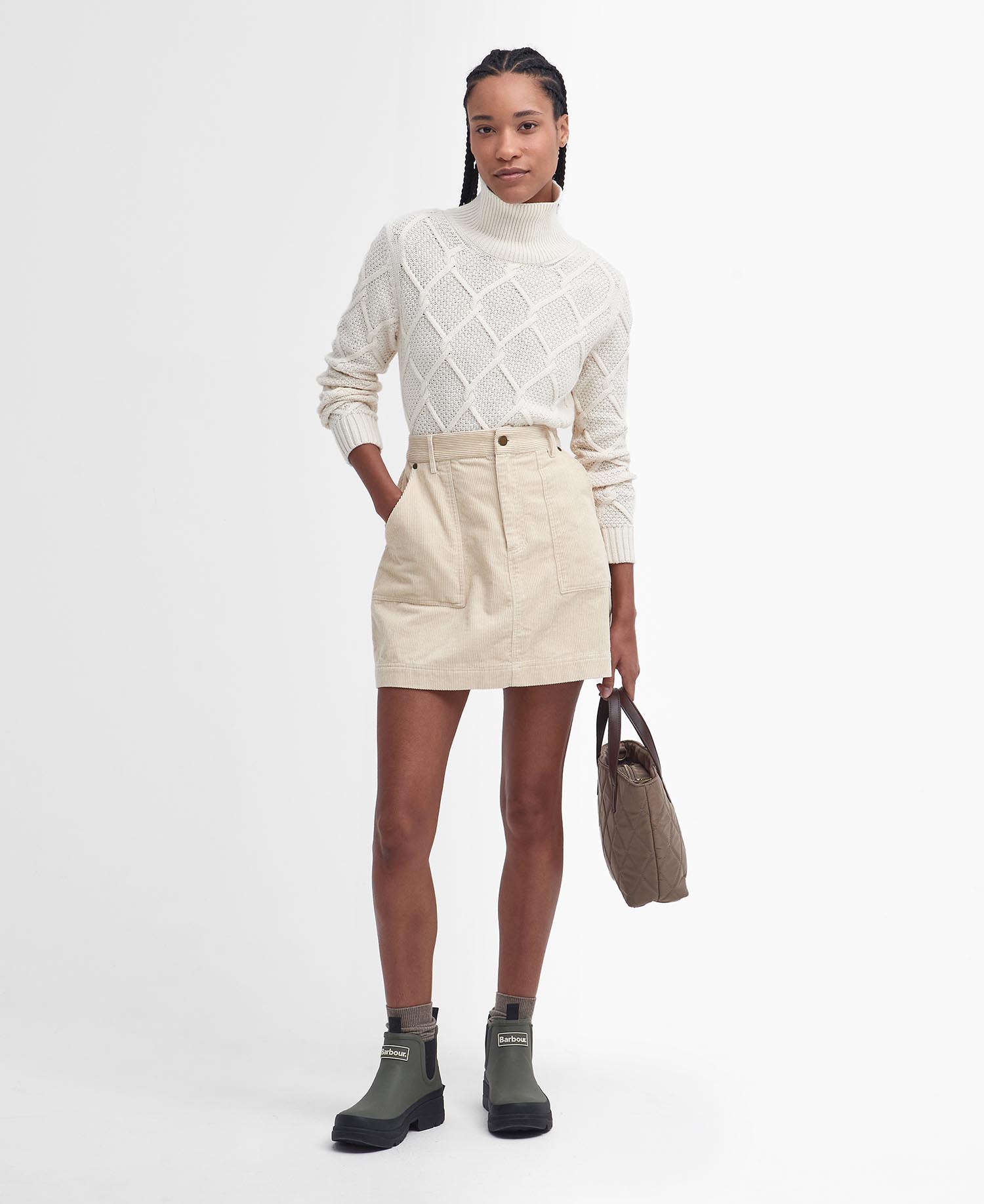 Anya Corduroy Mini Skirt image number 0