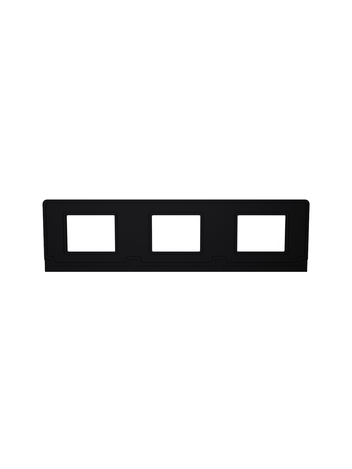 VISION – Triple – Sign Frame – Black