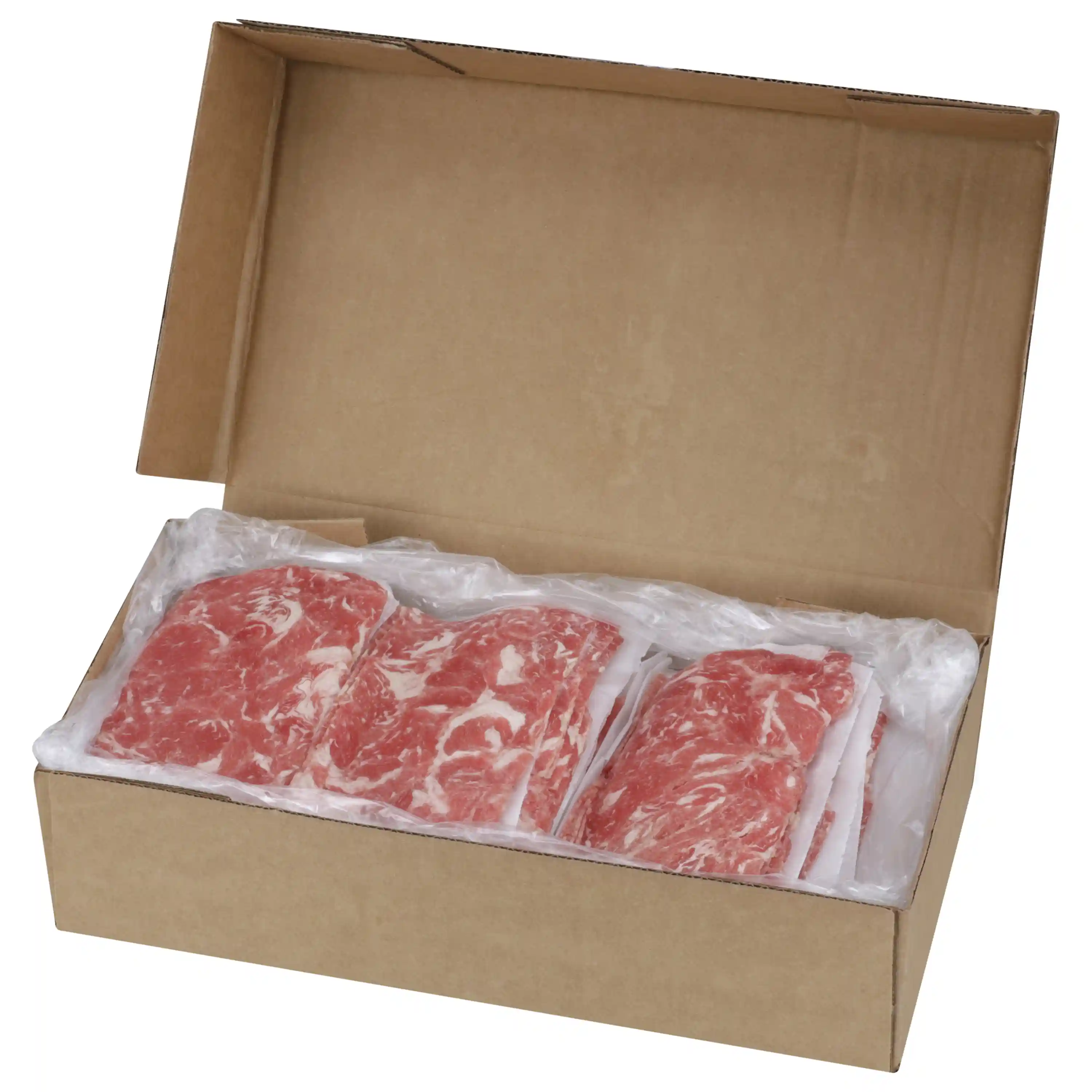 Steak-EZE® Traditional Beef Sirloin Flat Steak, Lightly Marinated, 5 oz_image_31