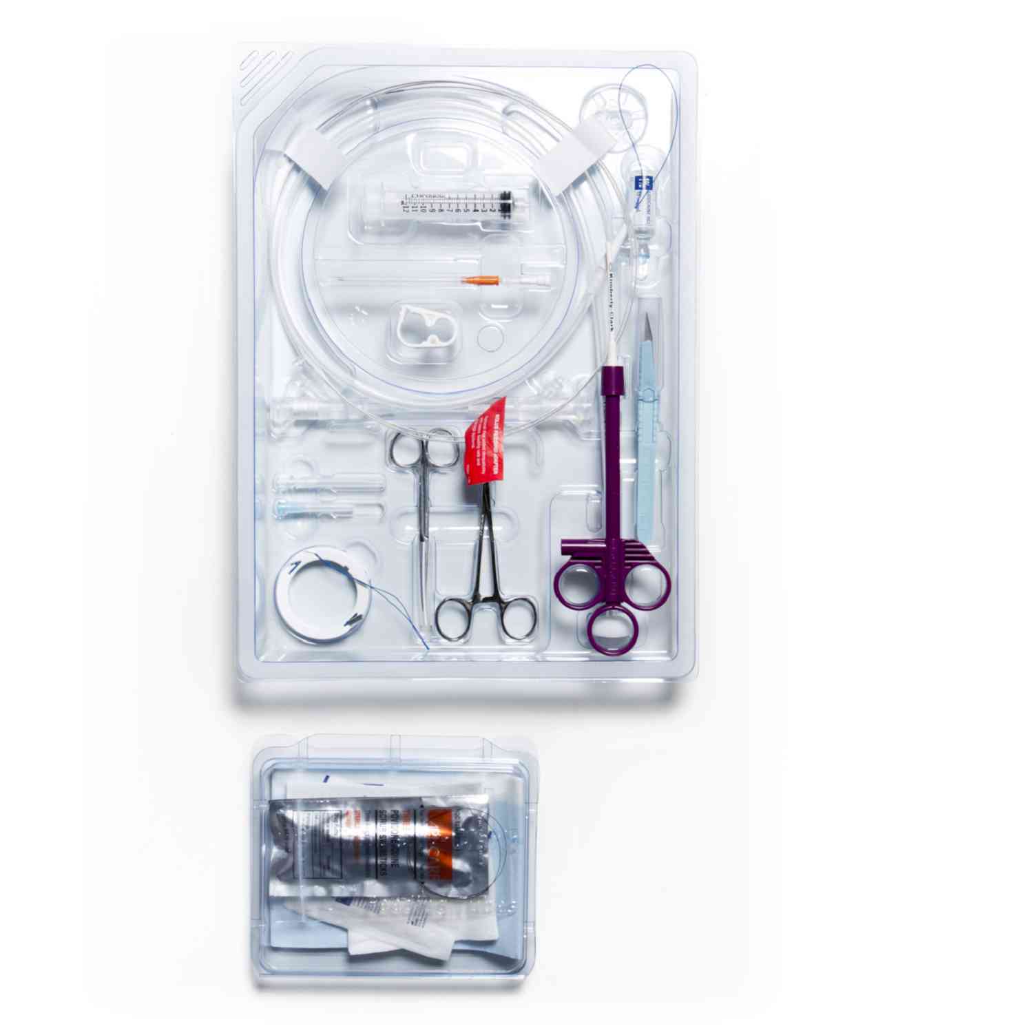 Avanos Medical Sales LLC TUBE, FEEDING PEG PULL METHOD SIL STR 24FR (2/BX)