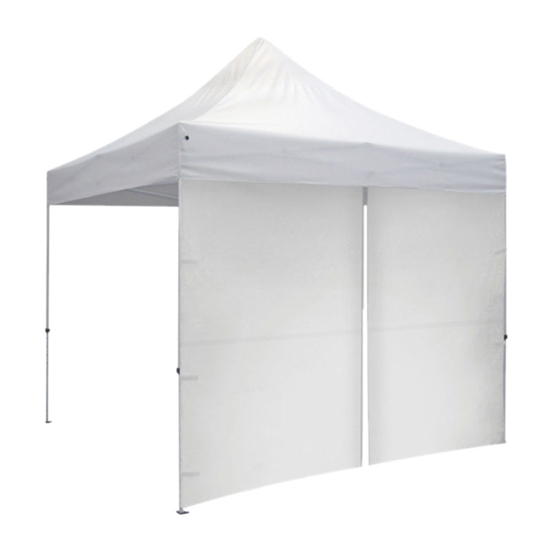 (1) Non-Printed White Tent Wall