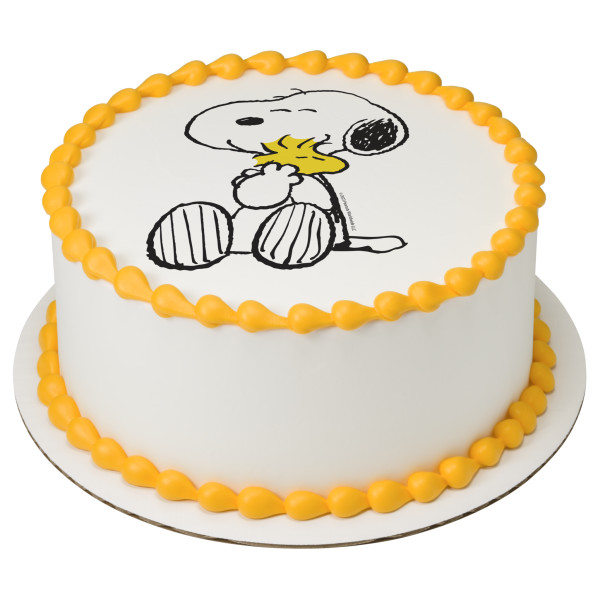 Peanuts® Snoopy® and Woodstock® PhotoCake® Edible Image®