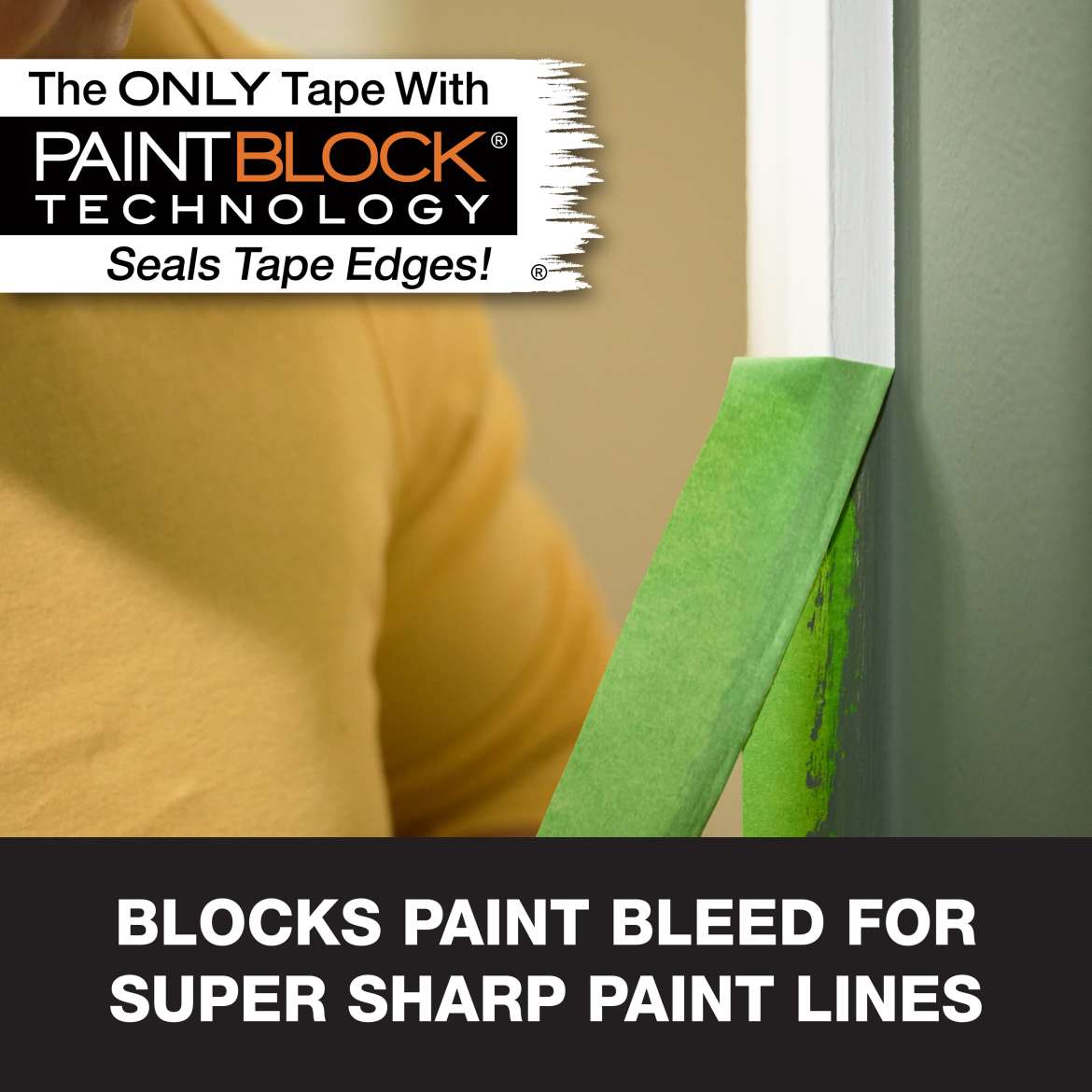 FrogTape<sup>®</sup> Multi-Surface Painter's Tape Application Image 2
