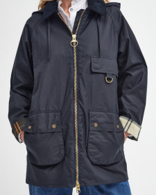 Highclere Waxed Jacket Classic Navy