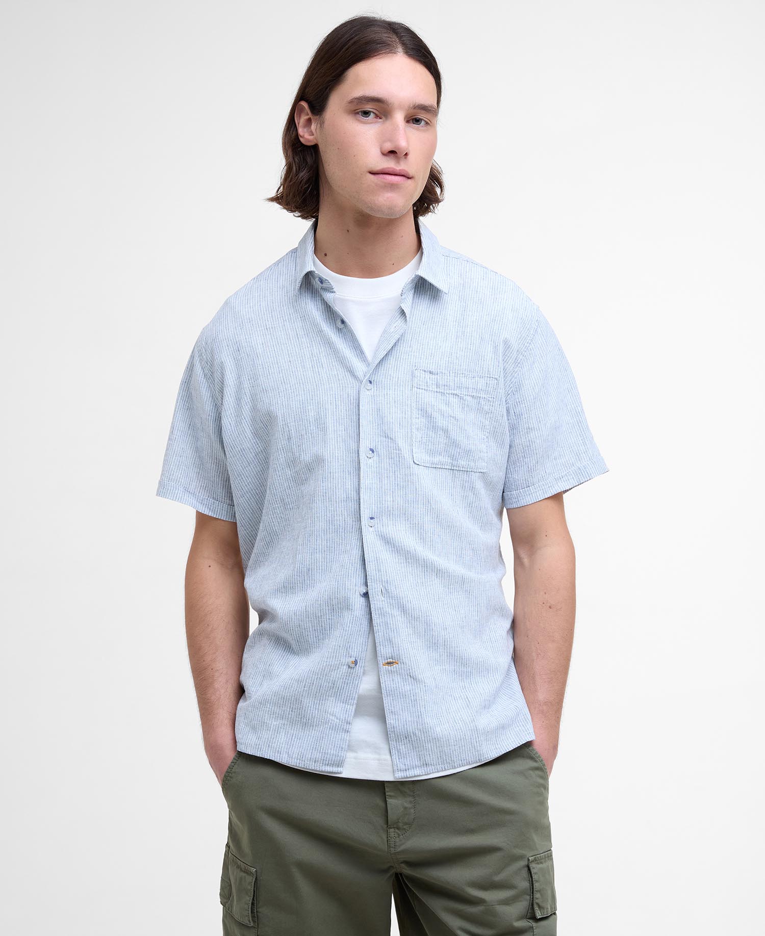 Tindale Striped Short-Sleeved Shirt image number 0