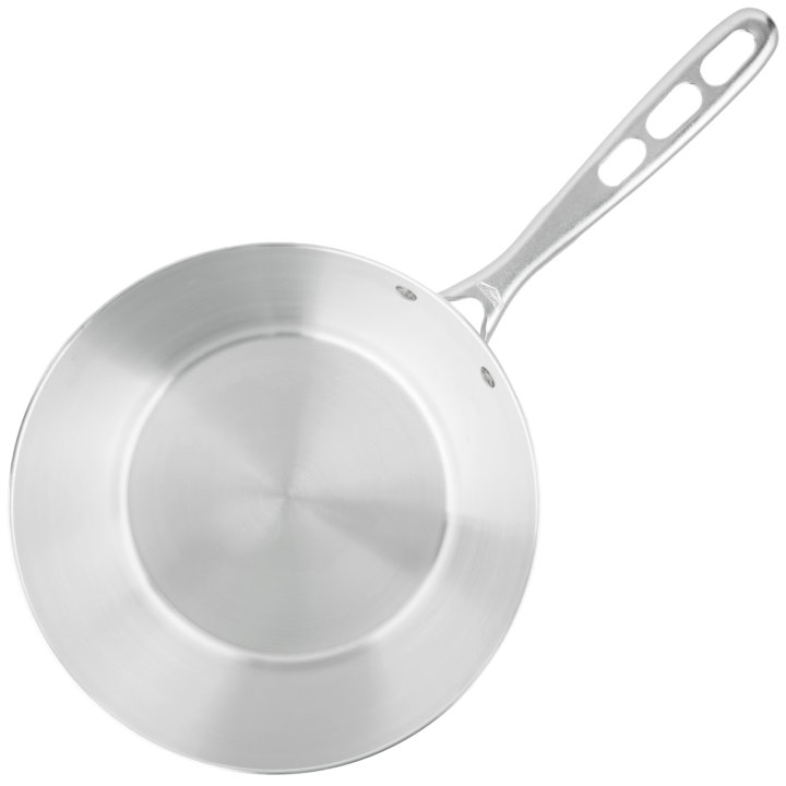 7-quart Wear-Ever® tapered aluminum saucepan in natural finish with plated TriVent™ handle
