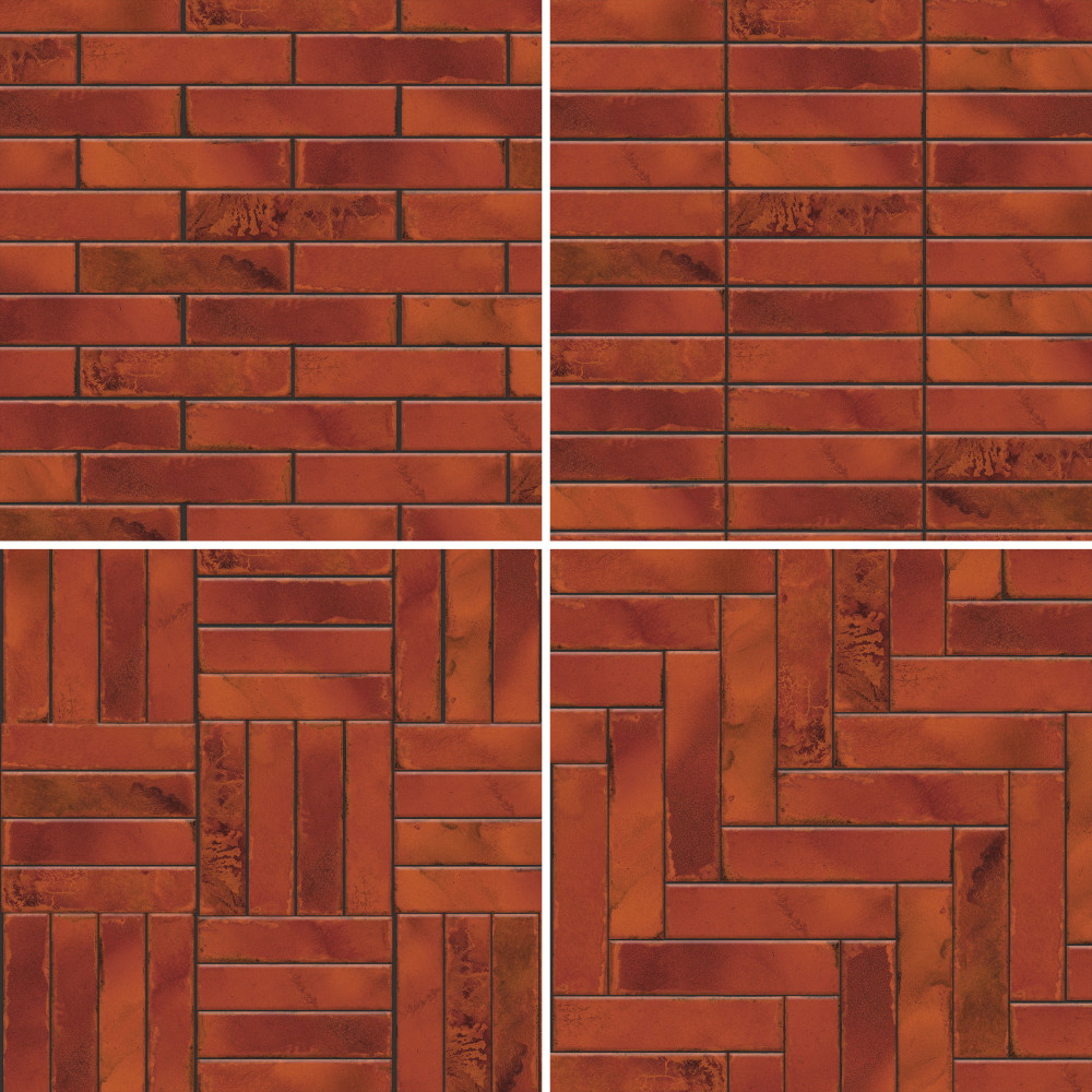 Luca Lava with Antimicrobial Glaze 3-1/8 in. x 12-3/8 in. Ceramic Wall Tile