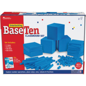 Interlocking Base Ten: Class Set