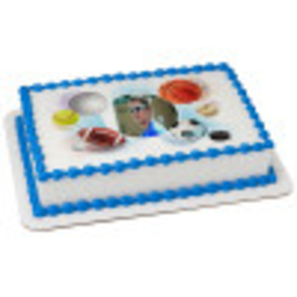 Image Cake Sports Collage