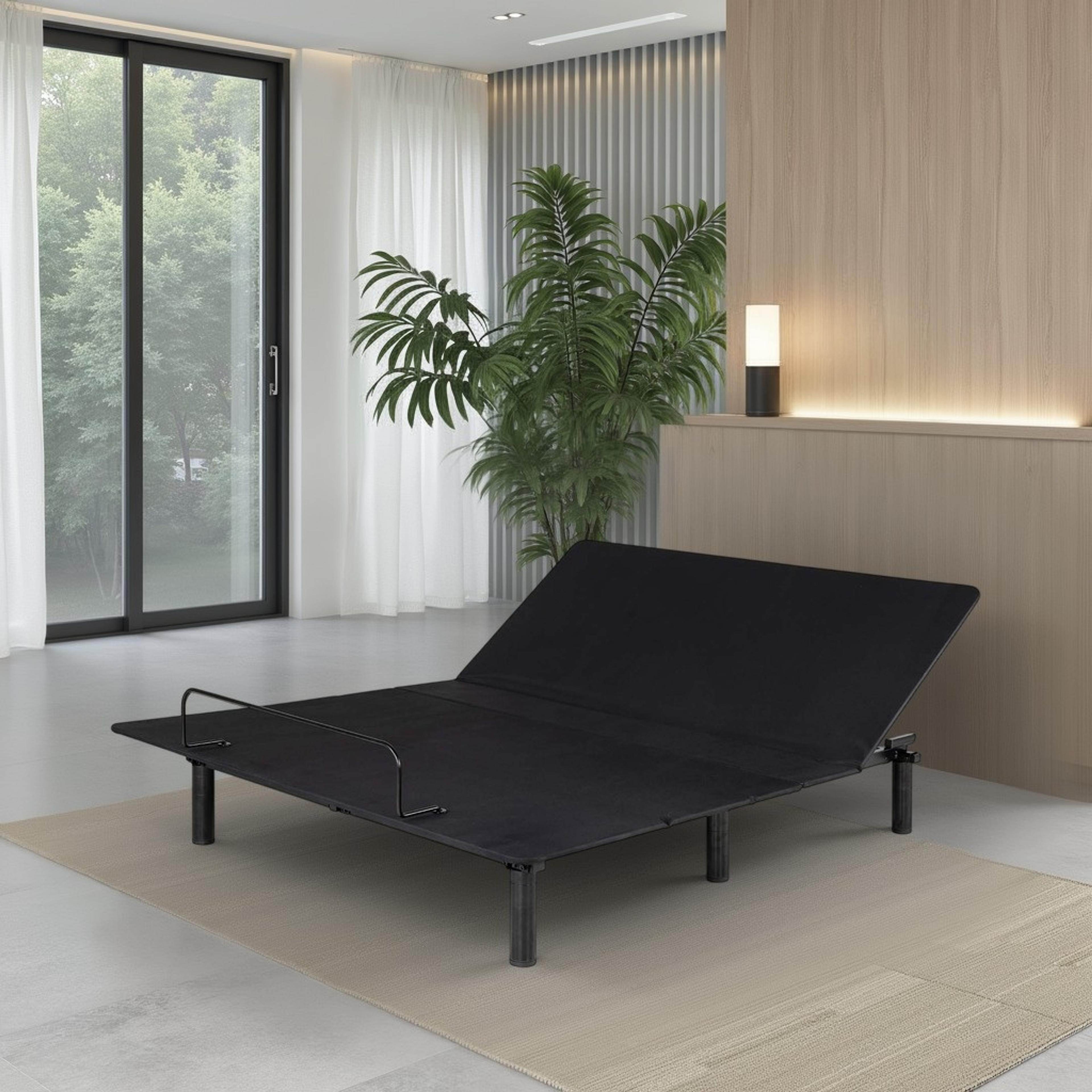 Lifestyle image of the  Iadjust Bronze Adjustable Base from Forty Winks