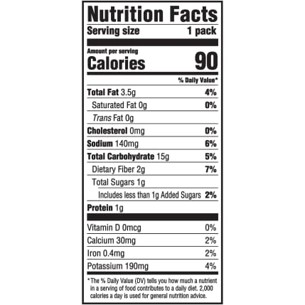 Nutrition Facts