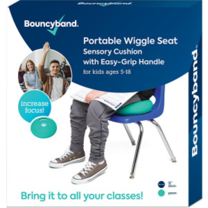 Portable Wiggle Seat Sensory Cushion, Green