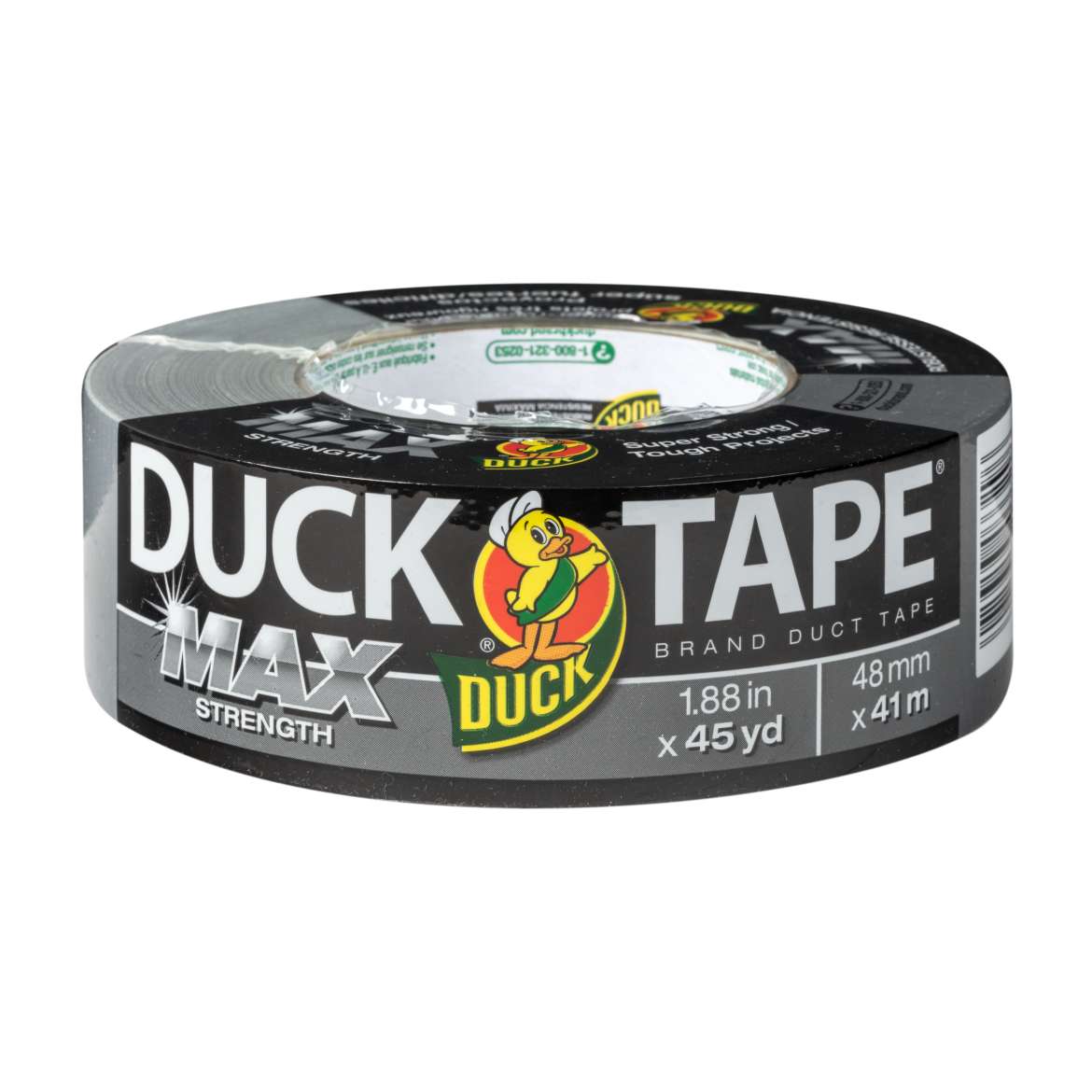 Duck Max Duct Tape, Silver 1.88 In. X 20 Yd. | Duck Brand